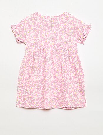 Abito t-shirt leopardato