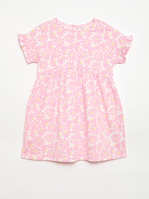 Abito t-shirt leopardato - Kiabi