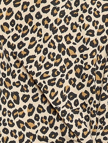 Abito t-shirt midi con fiocco decorativo sul davanti