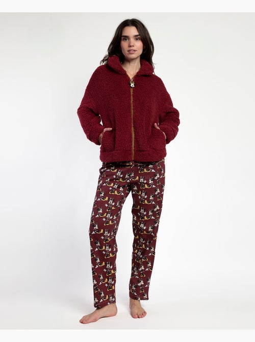 Accappatoio a maniche lunghe caldo Minnie Mouse da donna DISNEY - Kiabi Accappatoio a maniche lunghe caldo Minnie Mouse da donna DISNEY - Kiabi