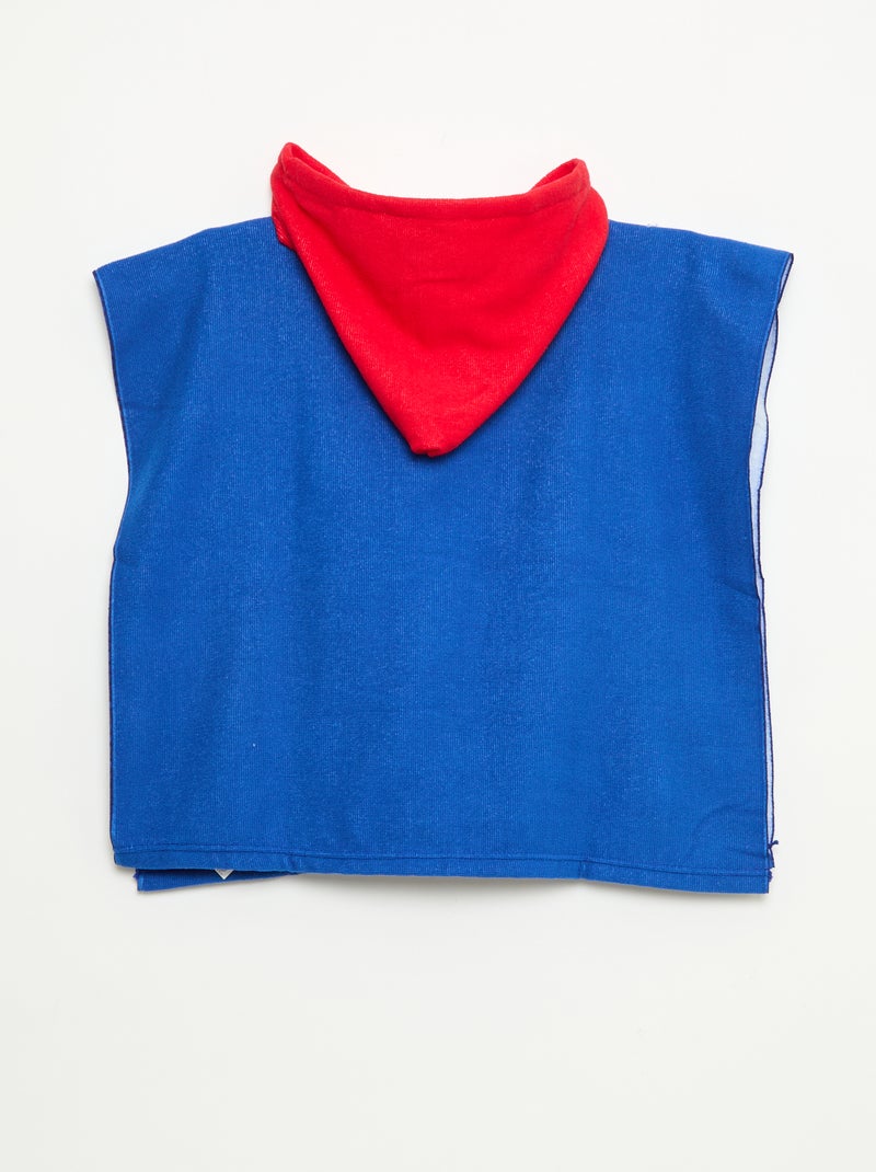 Accappatoio a poncho 'Sun city' 'Avengers' 'Marvel' BLU - Kiabi