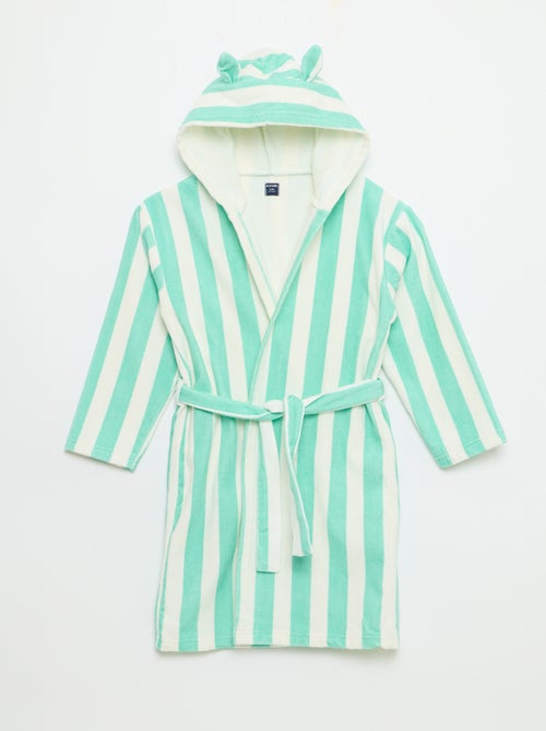 Accappatoio a righe - Kiabi