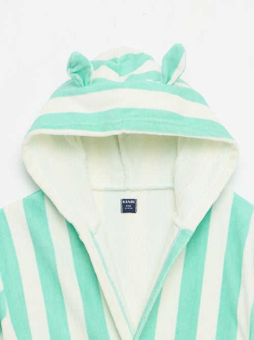 Accappatoio a righe - Kiabi