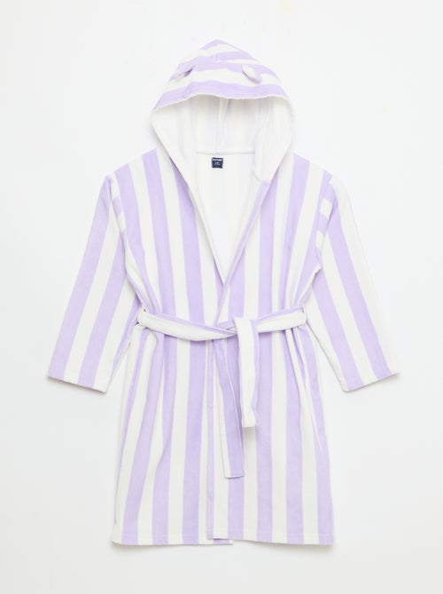 Accappatoio a righe - Kiabi