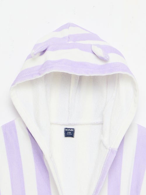 Accappatoio a righe - Kiabi