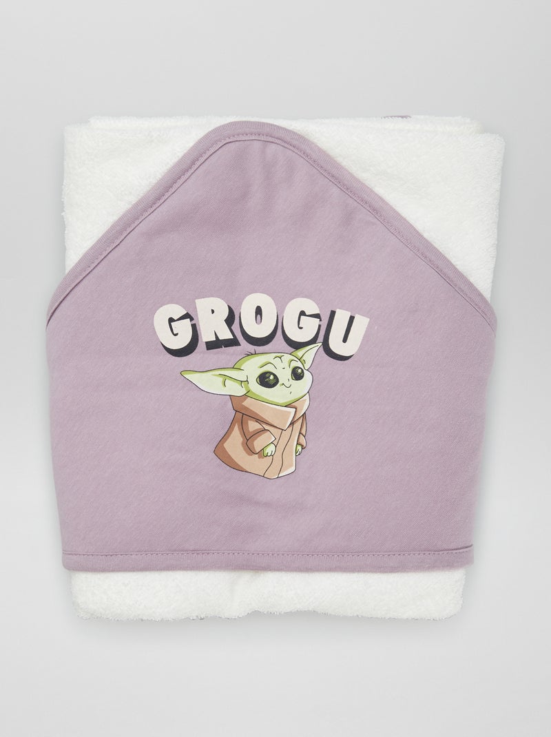 Accappatoio 'Baby Yoda' di 'Star Wars' VIOLA - Kiabi