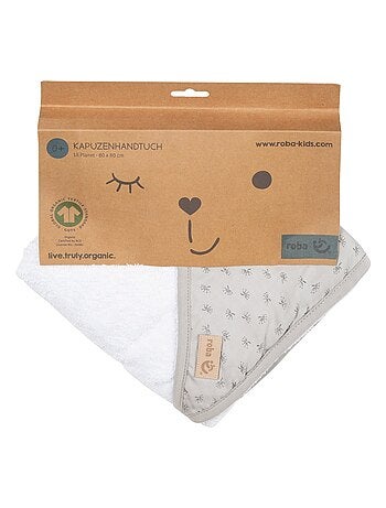 Accappatoio bebè in cotone bio GOTS – ROBA 'Lil Planet'