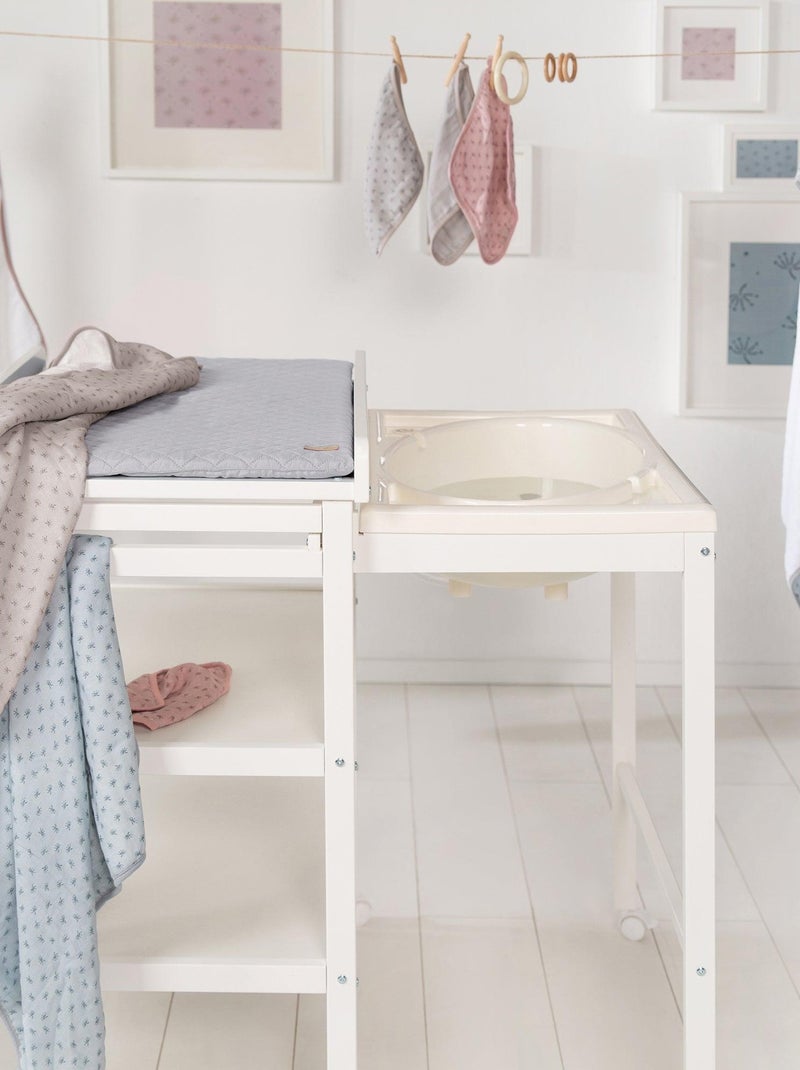 Accappatoio bebè in cotone bio GOTS – ROBA 'Lil Planet' Grigio - Kiabi