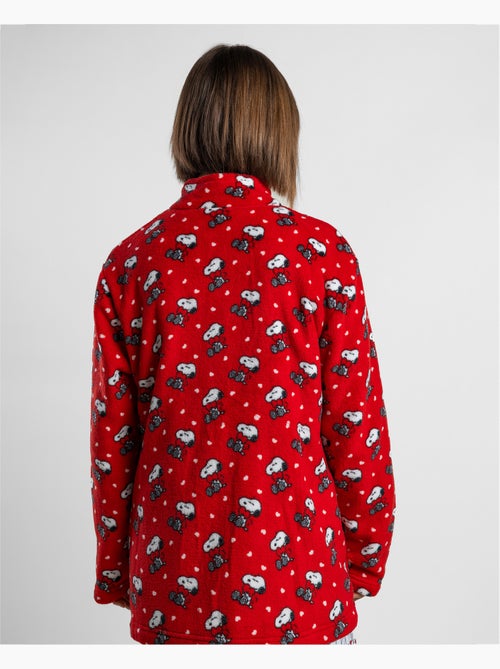 Accappatoio caldo a maniche lunghe da donna PEANUTS Love Snoopy - Kiabi Accappatoio caldo a maniche lunghe da donna PEANUTS Love Snoopy - Kiabi