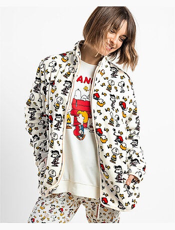 Accappatoio caldo a maniche lunghe da donna PEANUTS Meet Up