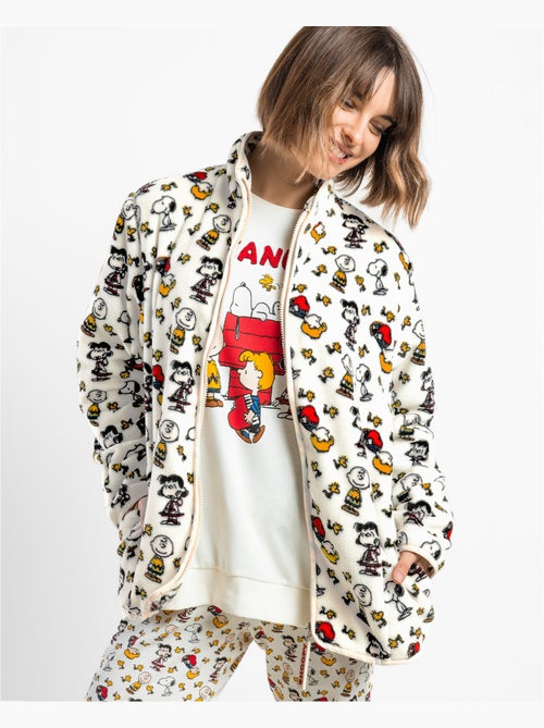 Accappatoio caldo a maniche lunghe da donna PEANUTS Meet Up - Kiabi