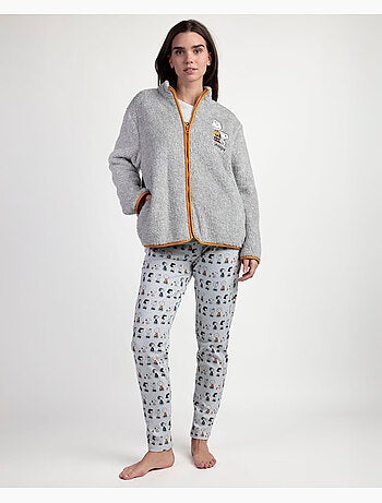 Accappatoio caldo a maniche lunghe da donna PEANUTS Snoopy & Friends
