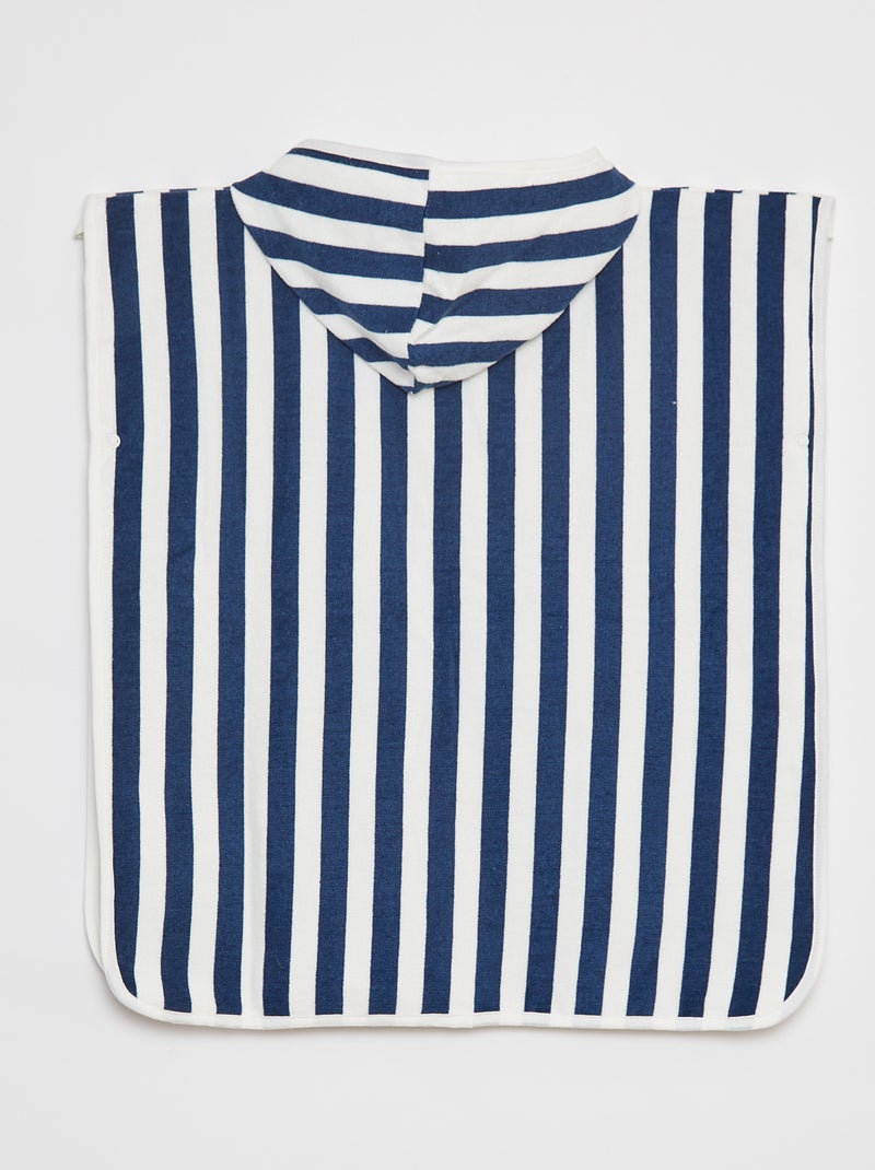 Accappatoio con cappuccio BLU - Kiabi