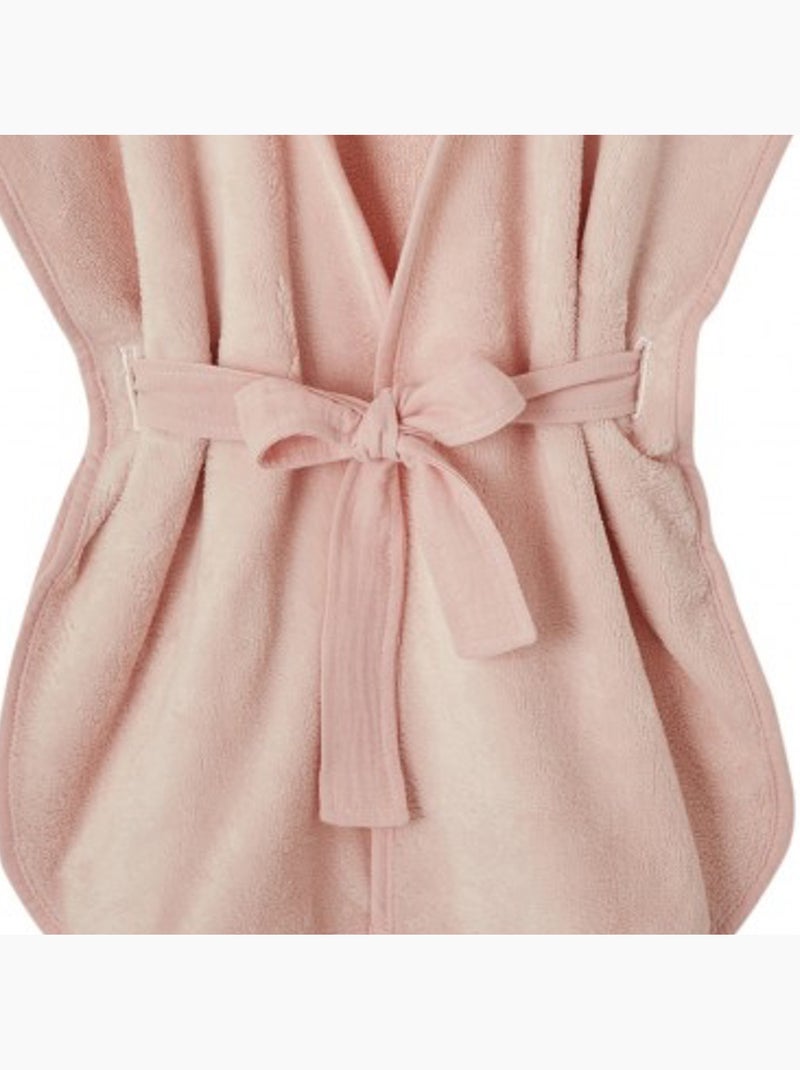 Accappatoio con cappuccio in bambù per bambino | BB&CO Rosa chiaro - Kiabi