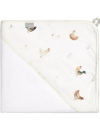 Accappatoio con cappuccio per neonato in cotone e bambù | SEVIRA KIDS