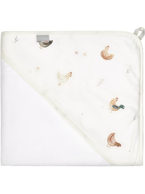 Accappatoio con cappuccio per neonato in cotone e bambù | SEVIRA KIDS - Kiabi