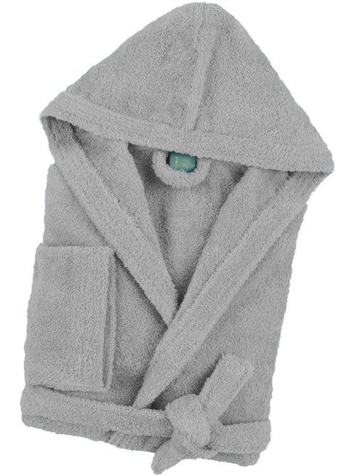 Accappatoio da bambino con cappuccio in spugna di cotone boucl? COCOON - Kiabi Accappatoio da bambino con cappuccio in spugna di cotone boucl? COCOON - Kiabi