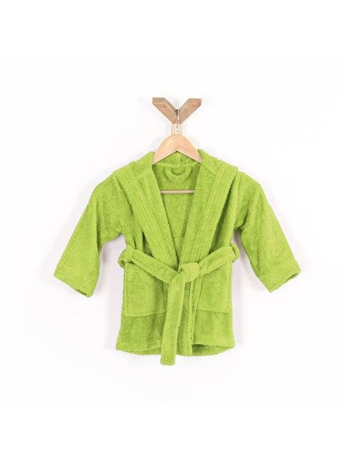 Accappatoio da bambino con cappuccio in spugna di cotone bouclé COCOON - Kiabi Accappatoio da bambino con cappuccio in spugna di cotone bouclé COCOON - Kiabi