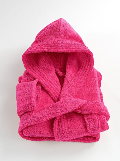 Accappatoio da bambino con cappuccio in spugna di cotone bouclé COCOON - Kiabi Accappatoio da bambino con cappuccio in spugna di cotone bouclé COCOON - Kiabi