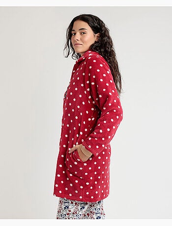 Accappatoio da college a maniche lunghe caldo Disney Minnie Mouse per donna