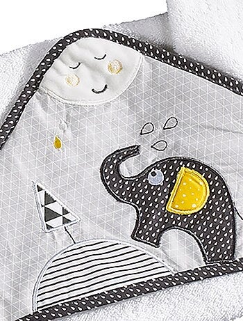 Accappatoio e guanto di cotone - SAUTHON