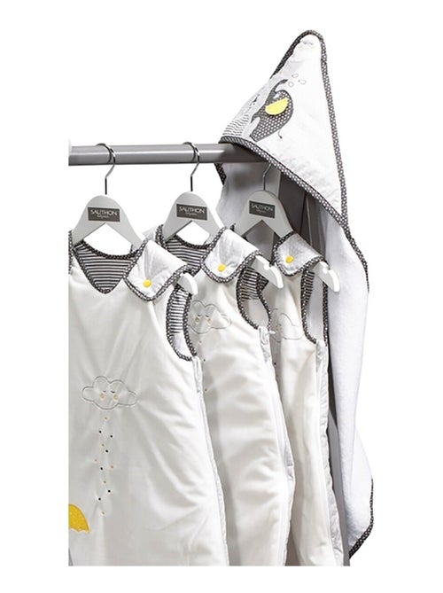 Accappatoio e guanto di cotone - SAUTHON - Kiabi