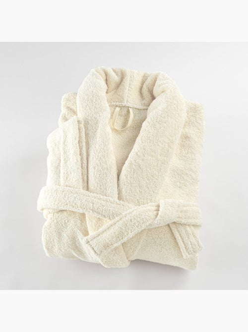 Accappatoio in cotone spugna con colletto a scialle spugna PREMIUM - Kiabi Accappatoio in cotone spugna con colletto a scialle spugna PREMIUM - Kiabi
