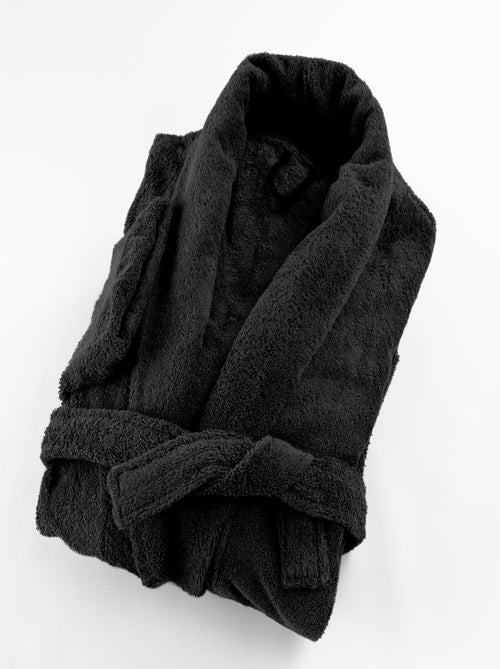 Accappatoio in cotone spugna con colletto a scialle spugna PREMIUM - Kiabi Accappatoio in cotone spugna con colletto a scialle spugna PREMIUM - Kiabi