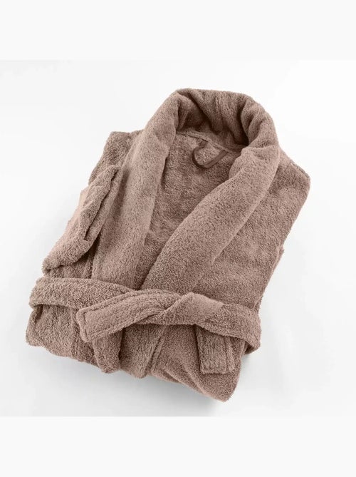 Accappatoio in cotone spugna con colletto a scialle spugna premium - Kiabi