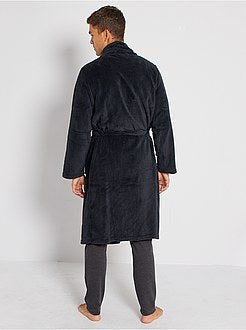 Accappatoio in maglia peluche - Kiabi