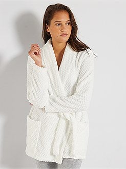Accappatoio in maglia peluche - Kiabi