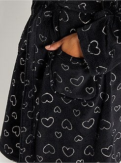 Accappatoio in maglia peluche - Kiabi