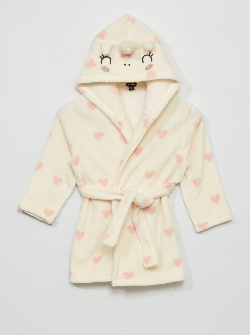 Accappatoio Barbie In Pile Rosa Con Cappuccio Per Bambine – Morbido E Con Stampa Barbie, Taglie 3-10 Anni, Licenza Ufficiale Mattel