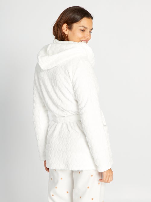 Vestaglia Donna Incrocio Coral Fleece Di Pile Il Granchio 26 - Foto 2