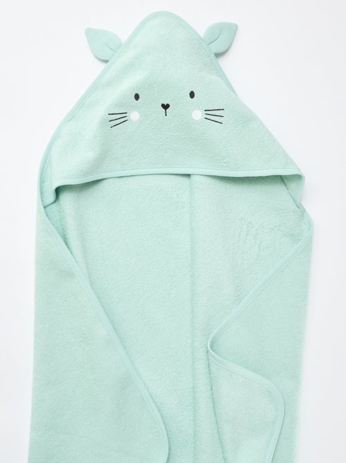 Accappatoio in spugna con orecchie di animali - Kiabi