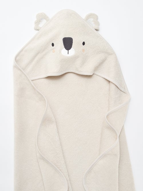 Accappatoio in spugna con orecchie di animali - Kiabi