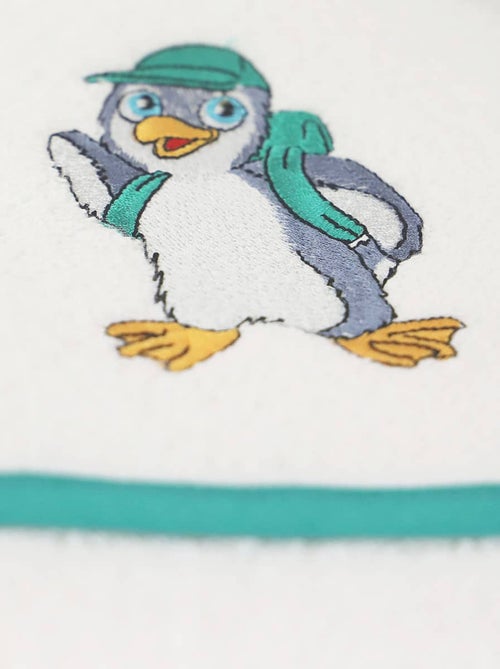 Accappatoio in spugna di cotone 400 g/m² - PINGOUIN - Kiabi Accappatoio in spugna di cotone 400 g/m² - PINGOUIN - Kiabi