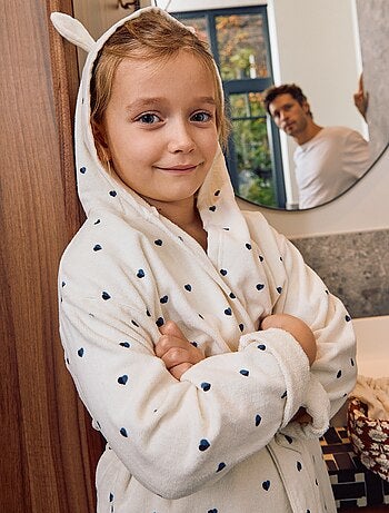 Accappatoio in spugna di cotone