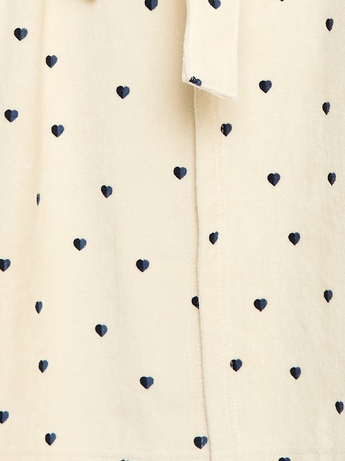 Accappatoio in spugna di cotone - Kiabi