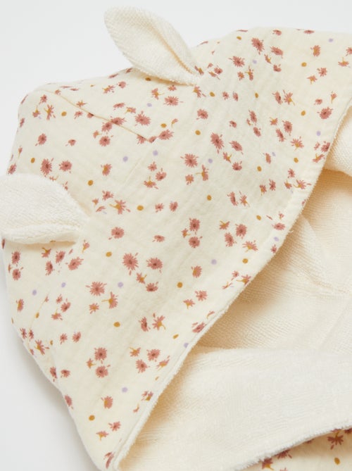 Accappatoio in spugna e garza di cotone - Kiabi Home - Kiabi