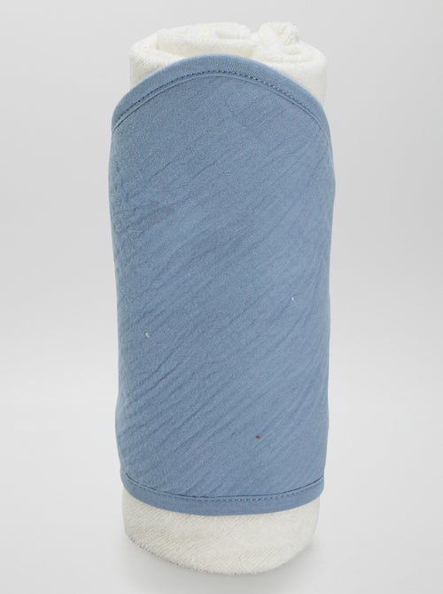 Accappatoio in spugna e garza di cotone - Kiabi