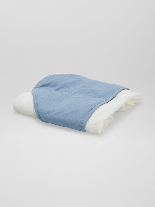 Accappatoio in spugna e garza di cotone - Kiabi