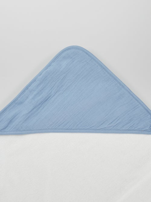 Accappatoio in spugna e garza di cotone - Kiabi