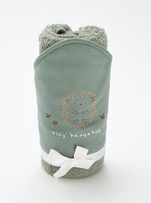 Accappatoio in spugna stampato - 75 x 75 cm - Kiabi