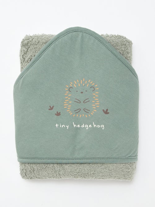 Accappatoio in spugna stampato - 75 x 75 cm - Kiabi