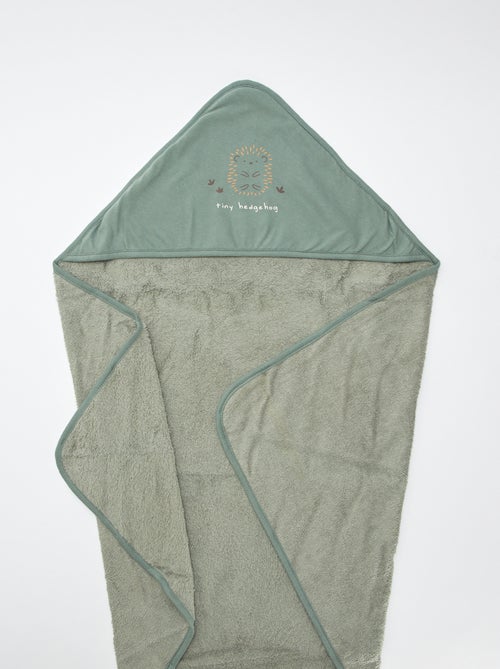 Accappatoio in spugna stampato - 75 x 75 cm - Kiabi