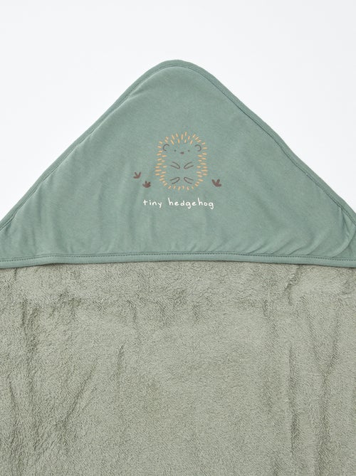 Accappatoio in spugna stampato - 75 x 75 cm - Kiabi