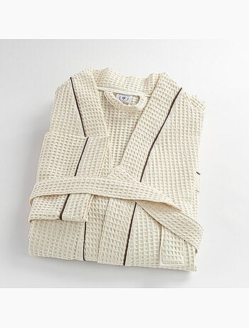 Accappatoio misto cotone 57 fili a nido d'ape KIMONO
