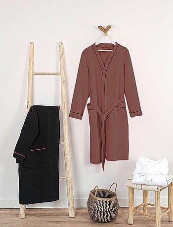 Accappatoio misto cotone 57 fili a nido d'ape KIMONO