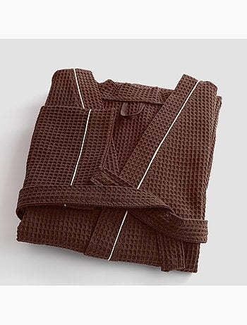 Accappatoio misto cotone 57 fili a nido d'ape KIMONO